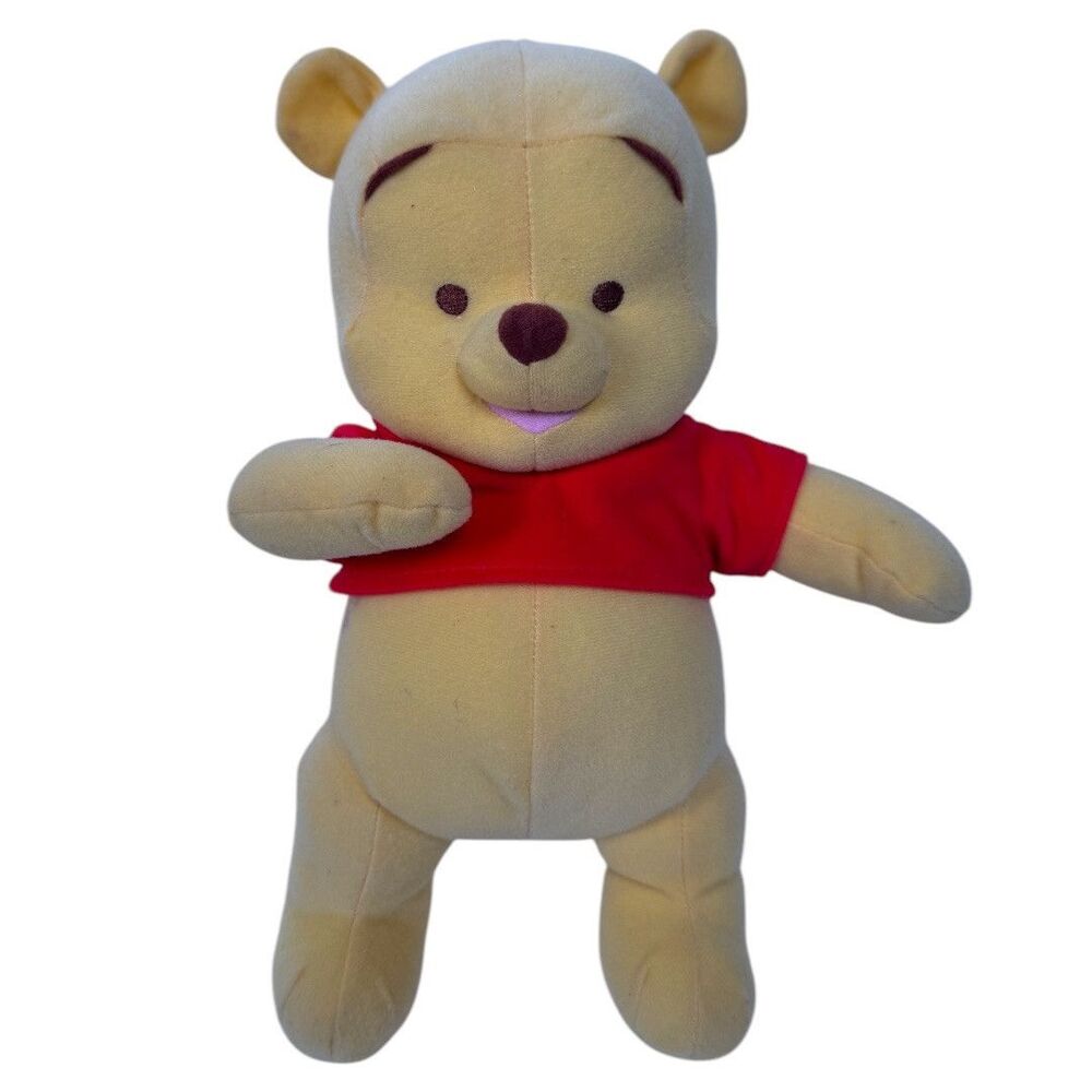 Winnie the Pooh Fisher Price Disney Plush Stuffed Animal Red Shirt‎ 2006 C72Q